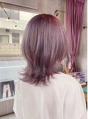 【MIRAC町田店河原崎】ラベンダーベージュウルフ