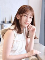 エムスラッシュ ソル センター南(M.SLASH SOL)&nbsp;シースルー前髪/艶カラー/外ハネ/エアストレート/SOLセンター南