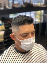 ヒロザバーバー(HIRO THE BARBER) フェード×アイロンパーマ