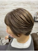 白髪ぼかしハイライト☆