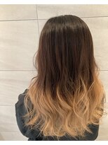 リー 京橋(Lee) 【Lee京橋】ミディアム×ナチュラルグラデーション