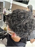 強めパーマ