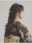 あみおろし/和装セット/パーティーヘア/結婚式/日吉