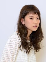 ピークアブー アヴェダ アトレ恵比寿(PEEK-A-BOO AVEDA) 抜け感ショートバングロング　大野 浩司