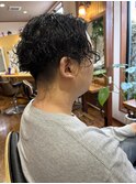 刈り上げパーマ