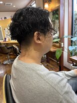 モア美容室&nbsp;刈り上げパーマ