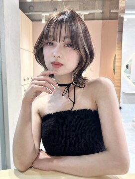 グロー 大宮(GLROW) ♪顔周り　韓国ボブ　レイヤーカット　ウルフ　タッセルボブ