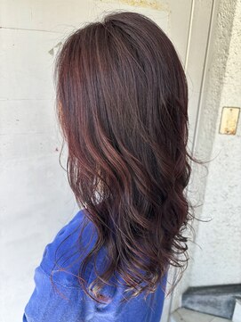 エミュー(emue) 20代30代艶感たっぷり暖色カラー髪質改善