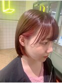 インナーカラーダブルカラーブリーチ新潟万代
