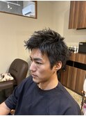 【メンズショート/スパイキーショート】