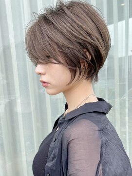 アンド ストーリーズ(&STORIES) ショートボブ髪型30代40代50代前髪あり前髪なし面長丸顔【倉田】