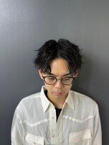 グリーディーフォックス 三軒茶屋(GreedyFOX)&nbsp;波巻き/マッシュパーマ/ウルフ/ハイライト<理容室>