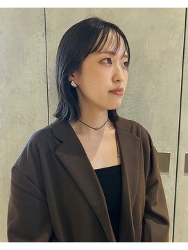 グレージュボブ