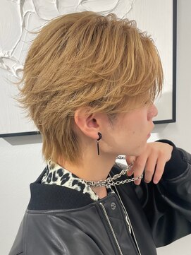 バース バイ ハピネス(BIRTH by happiness) 奈良men'sハイトーンフェザーショートフェザーパーマ