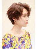 20代30代髪質改善カラーラベンダーベージュ毛先パーマ透け感