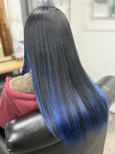 ウルトラヘアー ULTRA HAIR インナーブルー