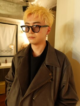 ノラジャーニー(NORA Journey) メンズボブウルフメンズミディアムレイヤーカットメンズウルフ