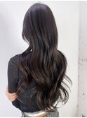 くびれヘア顔周りレイヤー美髪韓国ヘアロング_ba550361