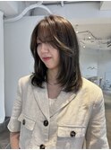 ストレートアイロンで簡単スタイリングレイヤー