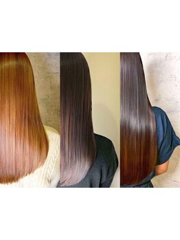 【憧れのうる艶髪へ】うねり,広がり,ダメージ毛でも髪質改善!しっとりまとまるストレートに♪[横浜/横浜駅]