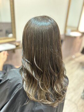 ヘアーサロン キー(Hair salon key) 透明感◎くすみベージュ