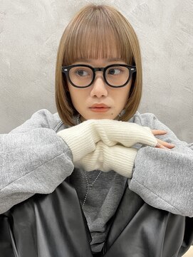 ロンドプロフィール 浦和(Lond profil) ブリーチなしカラー伸ばしかけヘア簡単スタイリング小顔ヘア