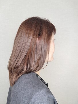 松本平太郎美容室 国立店 30代40代50代×セミディレイヤー×イノアカラー