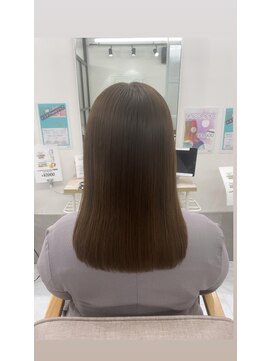 ミエル ヘア 新宿(miel hair) 暗め艶カラー