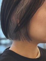オンド 中目黒(ond) ボブとインナーシルバーグレー