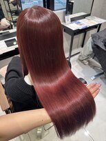 フォルテノエル 静岡鷹匠店(FORTE Noel)&nbsp;レッドブラウンカラー/髪質改善/韓国風