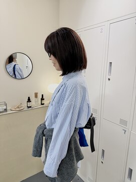 セルニ 福島(SELNI) 20代30代40代　長め切りっぱなしボブ/伸ばし中/ミニボブ