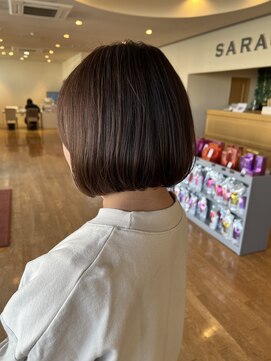 サラ ビューティ サイト 春日(SARA Beauty sight) ボブ/ボブカット/カット/ブラウン/カラー/ショート