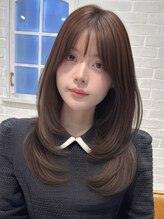 ゛小顔魅せ×美シルエット゛360度どこから見ても可愛いが叶う！柔らかな女性らしさも兼ね備えた美髪ヘア♪