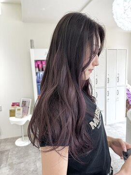 ハイネ(hyne) グレー感じるラベンダー