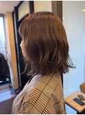 12月　緩めウェーブボブ