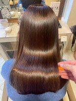 ヘアリゾート粋 ティガ 池袋店(tiga)&nbsp;艶髪/ロング/ストレート/髪質改善/ブラウンアッシュ