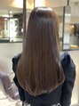 バイオレット トウキョウ(VIOLET TOKYO) 髪質改善矯正で柔らかさとツヤ◎真っ直ぐになりすぎない技術!
