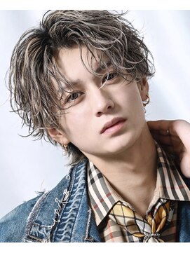 アストラ(ASTRA) MEN’S HAIR/波巻きツイストスパイラル/リバースセンターパート