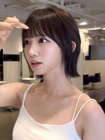 アビー(ABBEY3) 丸みボブくびれボブラインボブ結んべるボブあごラインボブロブ