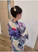 夜会巻き