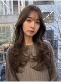 重さを残しつつ軽やかに♪抜け感ロングレイヤー