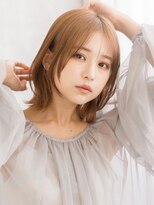エスドットブルーム 梅田店(S.BROOM) 大人かわいい/くびれショート/透明感ベージュ