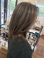 リミットヘアー 大在店(Remit hair)&nbsp;〈山本スタイル〉白髪ぼかしハイライト