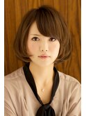 ナチュラルで柔らか 大人だからこ可愛くボブスタイル♪