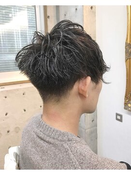 カシュカシュ(cache cache) cache cache★アンニュイ前下がりメンズショート