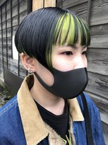 コレット ヘアー 大通(Colette hair) エレクトリック☆グリーン