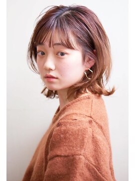 カーニバル 江古田(CARNIVAL) tominaga6簡単外ハネワンカール前髪レイヤーひし形30代40代50代