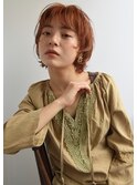 【juno】おしゃれニュアンスワンカールパーマ☆ショートウルフ