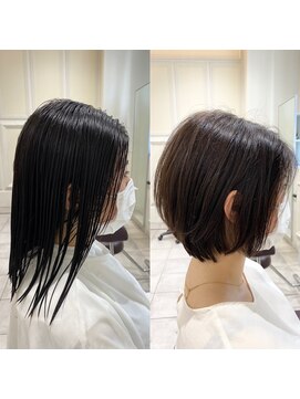 アヴァンス 天王寺店(AVANCE.) 印象の違い×くびれショート