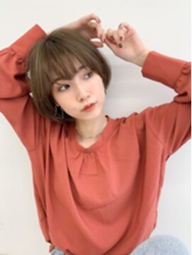 アドレバイハピネス(ADORE by happiness) 大人可愛い  　ひし形シルエットショート　30代40代